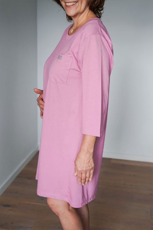 adaptive clothing women long shirt night gown hospital gown