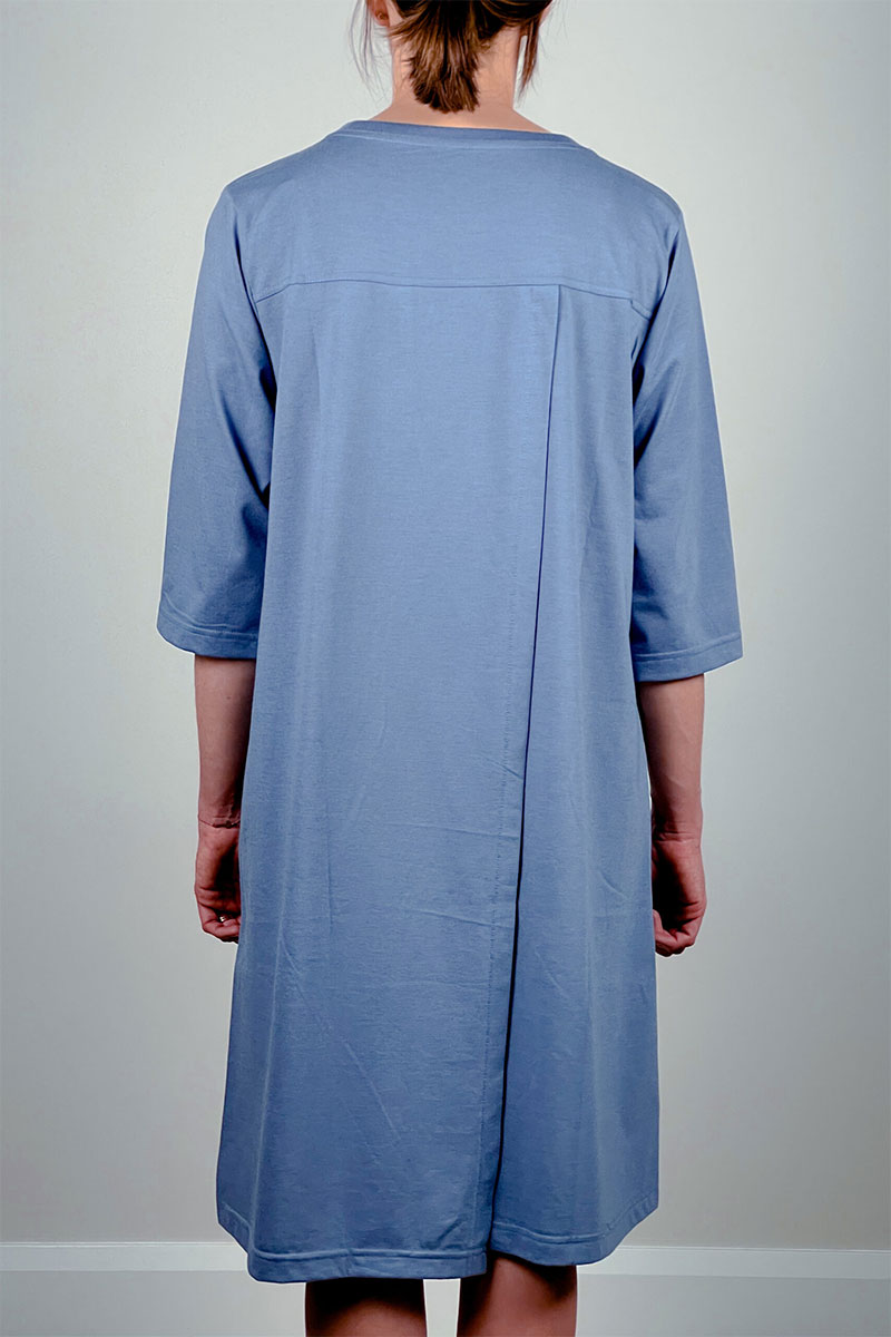 adaptive clothing open back design long shirt night gown hospital gown