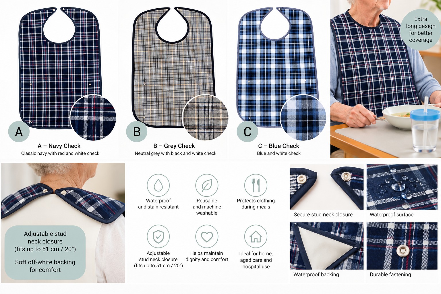 Bibs for adults